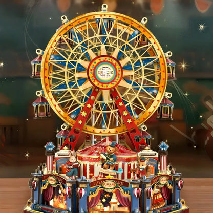 Boîte à musique en bois DIY - Century Ferris Wheel