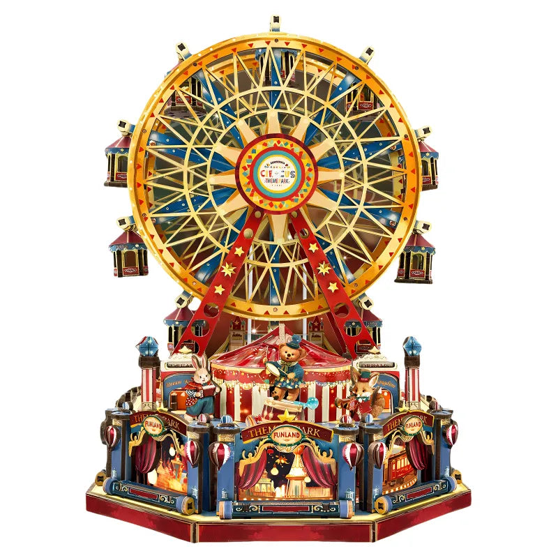 Boîte à musique en bois DIY - Century Ferris Wheel