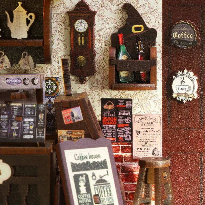 Maison Miniature - Magic Café Shop