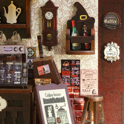 Maison Miniature - Magic Café Shop