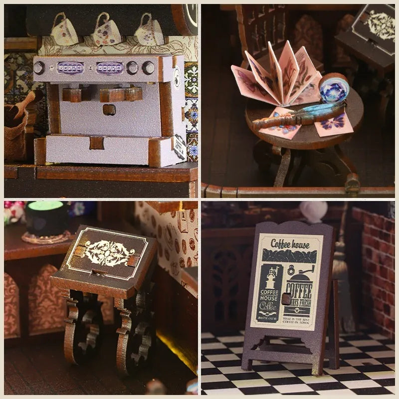 Maison Miniature - Magic Café Shop
