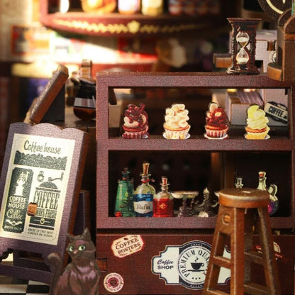 Maison Miniature - Magic Café Shop