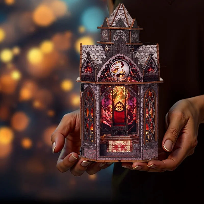 Book Nook Fourth Wing - Spire Of The Wyrm