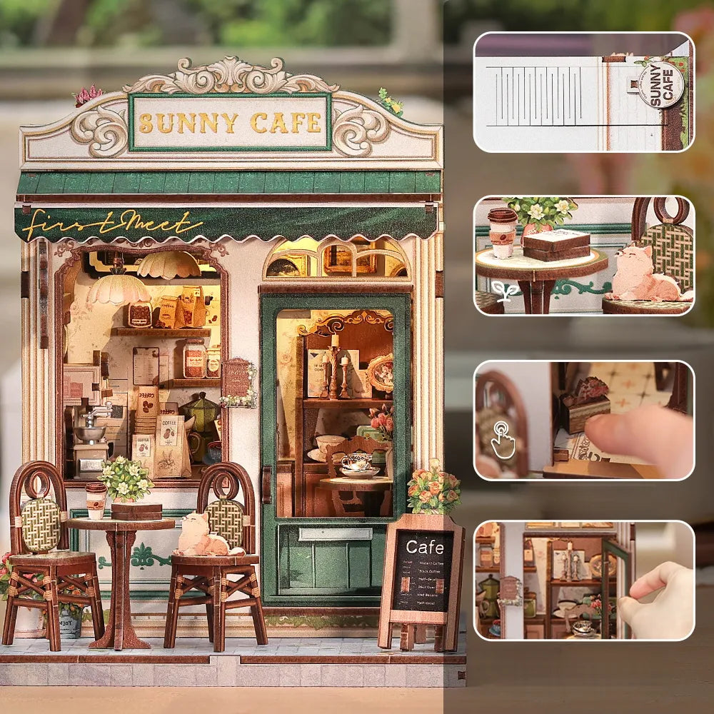 Maison Miniature - Sunny Cafe
