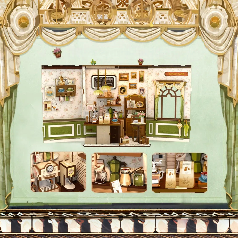 Maison Miniature - Sunny Cafe