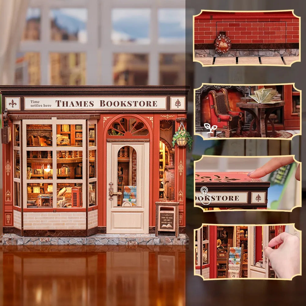 Maison Miniature - Thames Bookstore