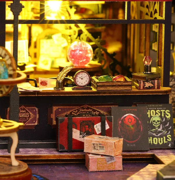 Le comptoir de la boutique magique