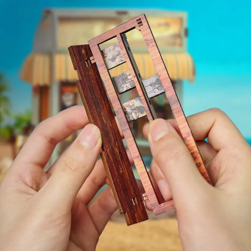 Pièces en bois découpées avec précision du Miniature Haus - The Last Drop