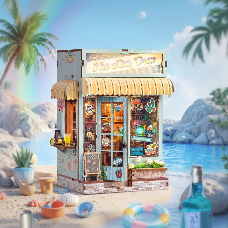 Vue d'ensemble du Miniature Haus - The Last Drop avec scène détaillée