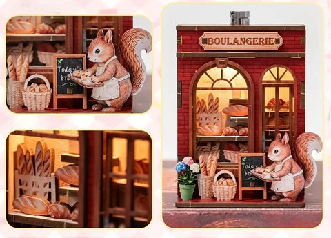 Boulangerie rustique de l'écureuil