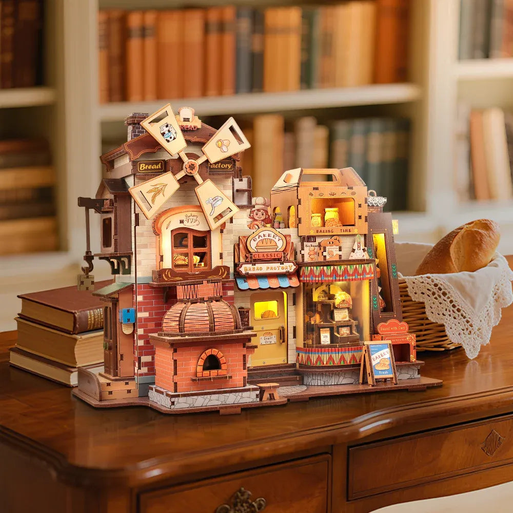 Puzzle 3D en Bois -Bread Factory