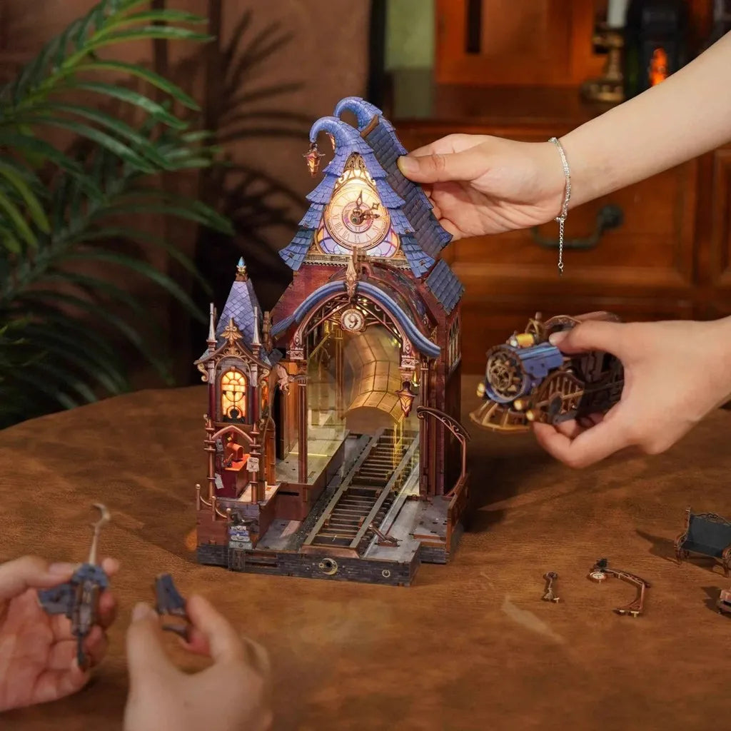 Puzzle 3D en Bois - Magic Platform