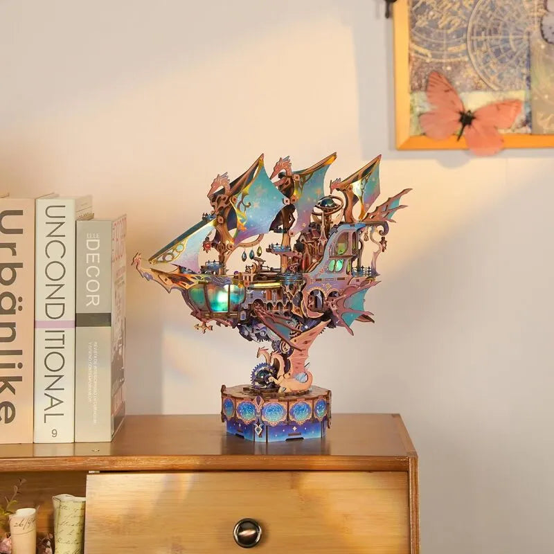 Puzzle 3D en Bois - Magical Galaxy