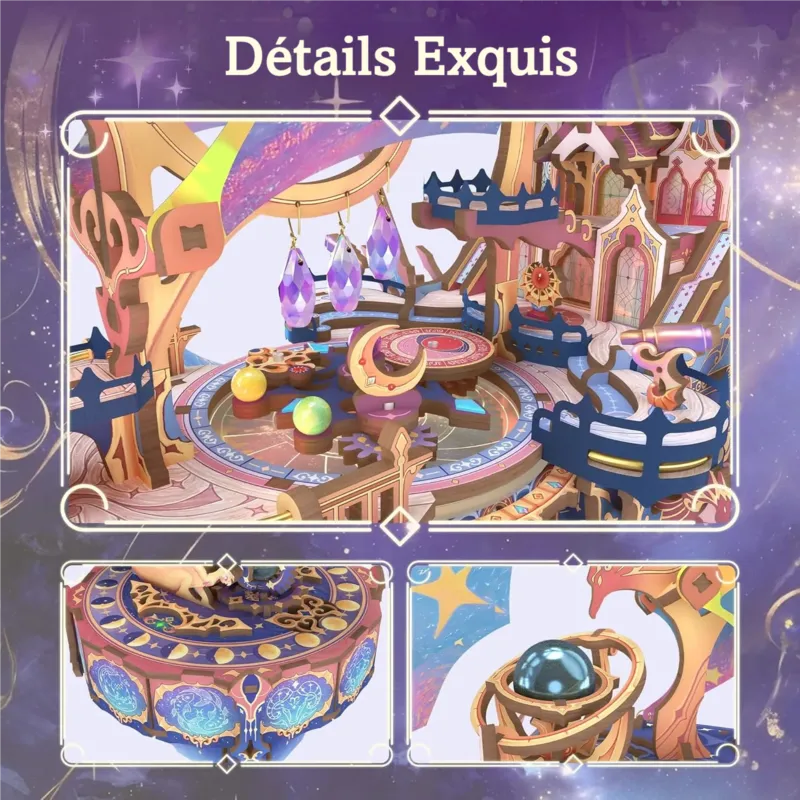 Puzzle 3D en Bois - Magical Galaxy