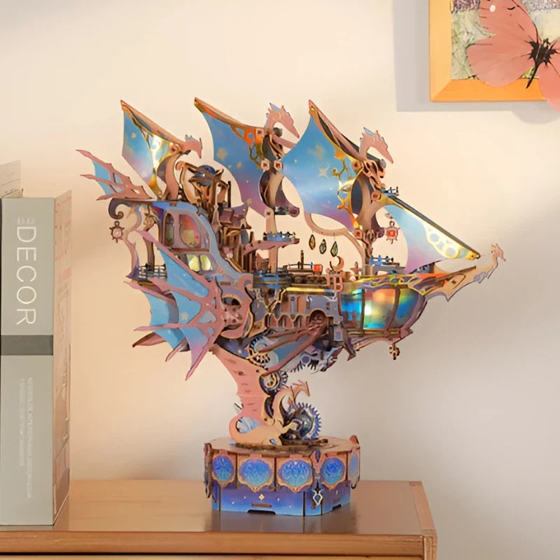 Puzzle 3D en Bois - Magical Galaxy