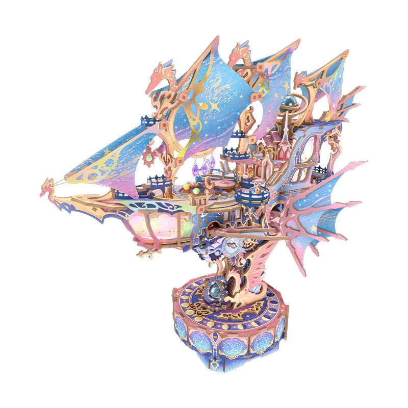 Puzzle 3D en Bois - Magical Galaxy