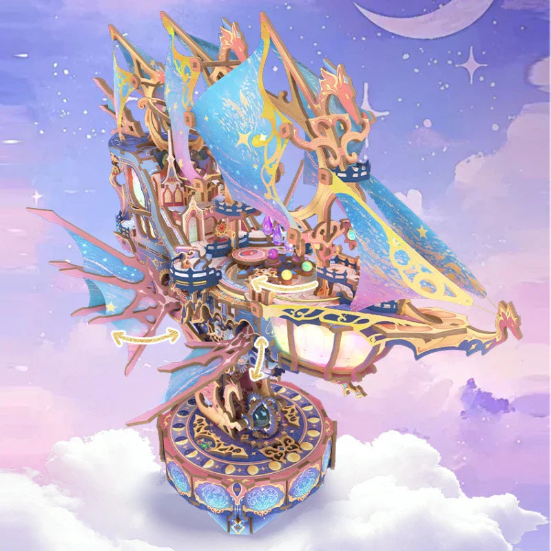 Puzzle 3D en Bois - Magical Galaxy