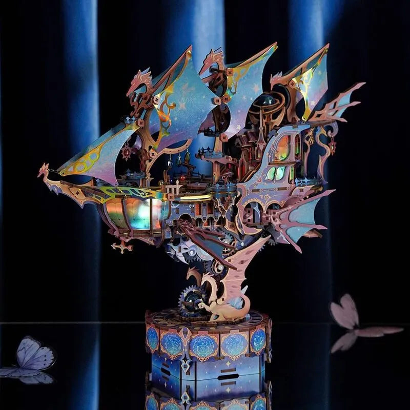 Puzzle 3D en Bois - Magical Galaxy