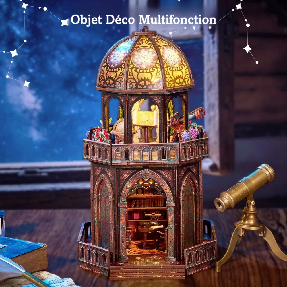 Puzzle 3D en Bois - Observatory