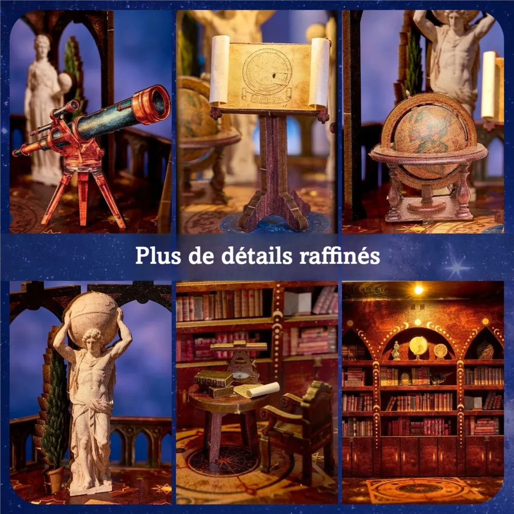 Puzzle 3D en Bois - Observatory