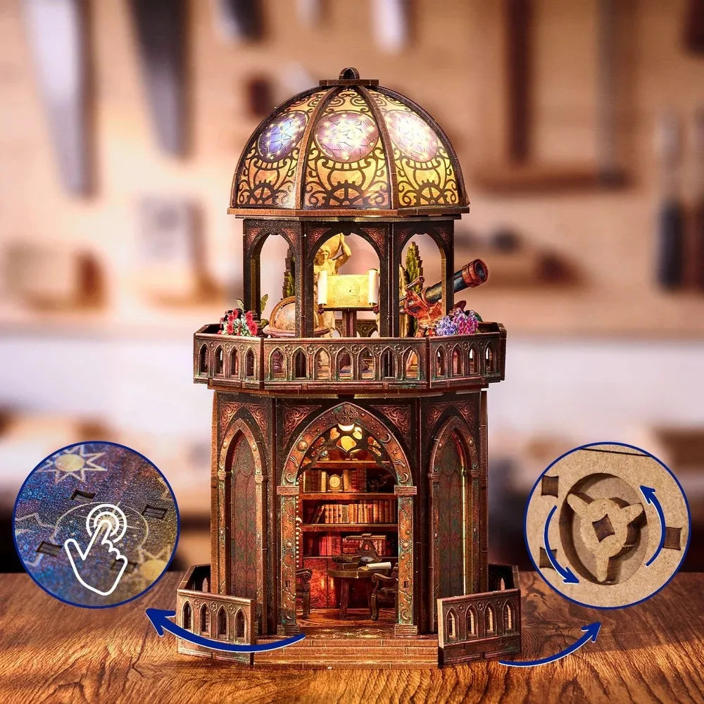 Puzzle 3D en Bois - Observatory
