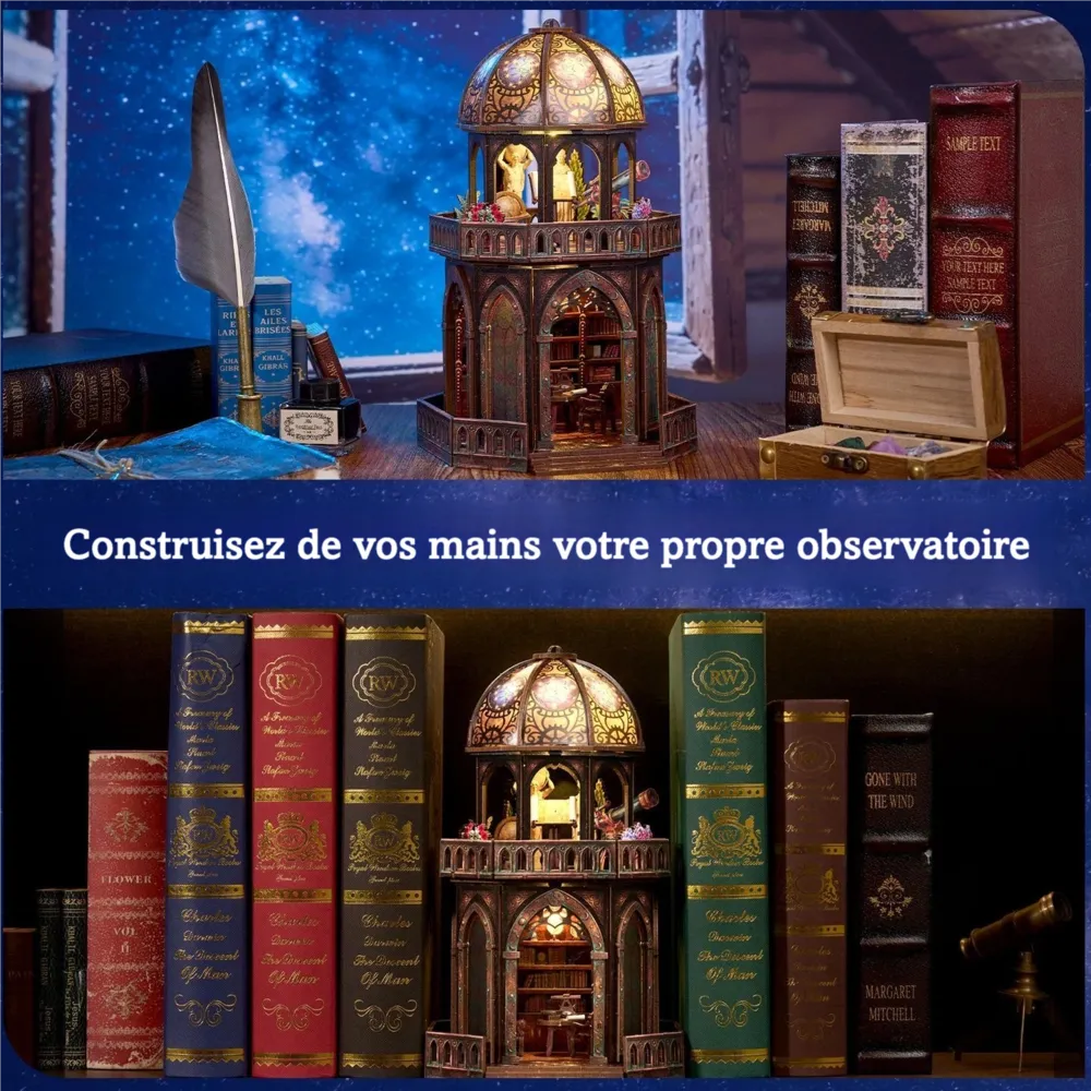 Puzzle 3D en Bois - Observatory