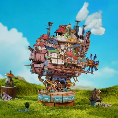 Puzzle 3D en Bois - Walking Castle